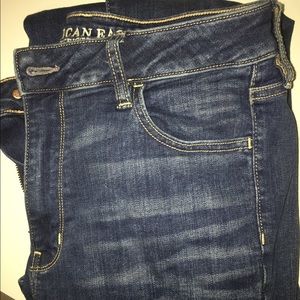 American eagle super high rise jeggings